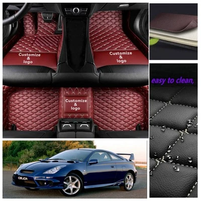 Alfombrillas de coche Toyota Celica 2000-2006 de lujo hechas a mano Foto 1 de 4