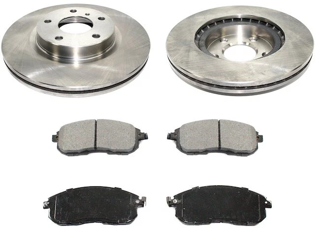 Kit de pastillas de freno y rotor delantero para Nissan 350Z 2003-2005 55171VHMJ 2004 Foto 1 de 2
