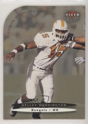 2003 Fleer Ultra Platinum Medallion /100 Kelley Washington #173 Rookie RC - Image 1 of 2