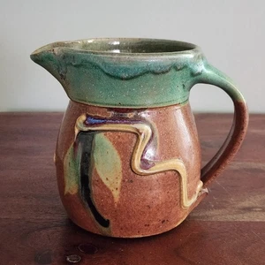 NUEVO Peter Kaiser Studio Art Jarra Vintage Baltimore Cerámica 45/8" Crema Firmada - Imagen 1 de 18