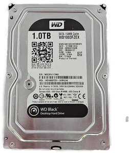 Western Digital Black WD1003FZEX 1 TB SATA III 6 Gb/s 7200 RPM 3,5" HDD - Foto 1 di 5