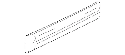 Moldura lateral genuina GM 30025216 Foto 1 de 2