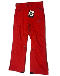 Bench UK Herren Ski Snowboard wasserdichte Hose rot Cargotaschen neu mit Etikett - M - Bild 1 von 17