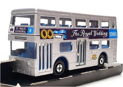 Matchbox Appx 12cm Long Diecast KRW-15 - The Londoner Bus Royal Wedding 1981 - Image 1 of 4