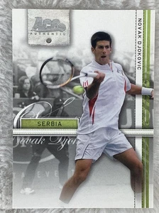 2007 Ace Authentic Straight Sets Novak Djokovic #16 Rookie - Bild 1 von 2