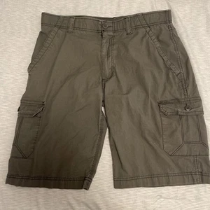 Wear First Pantaloncini Cargo Fascia Libera Elasticizzati Grigio Elasticizzati Vita 10"L Taglia 34 - Foto 1 di 9