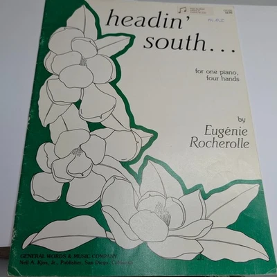 Headin South Piano Duet Sheet Music Book 4 Hands Eugenie Rocherolle Kjos F2 - Image 1 of 4
