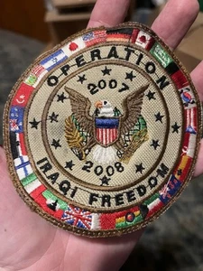 Operation Iraqi Freedom Patch - Picture 1 of 2