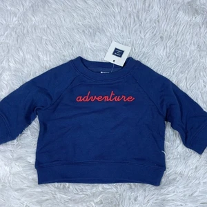 New Janie and Jack Adventure Sweatshirt Size 3 6 Months Lightweight - Picture 1 of 4