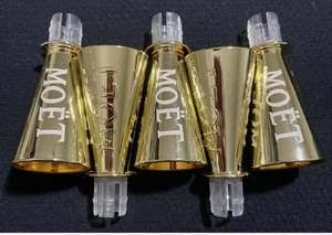GOLDEN SIPPERS FOR 187ml bottle MOET CHANDON x 24 New - Picture 1 of 1