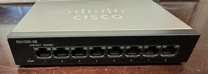 Cisco SG100D-08P-NA 8-Port Ethernet Switch W/ Power Supply - Picture 1 of 1