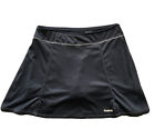 Reebok Skirt Skort Play Dry Black Stretch Elastic Waist Small