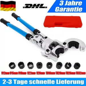 Preßzange Rohrpresszange TH-Kontur V-Kontur für Kupferrohr Verbundrohr PEX ALU - Bild 1 von 8