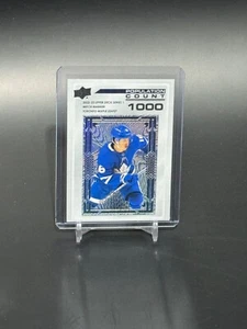 2022-23 Upper Deck Series 1 #PC-23 Mitch Marner Pop Count 1000 SP Toronto - Picture 1 of 2