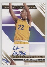2022 Goodwin Champions Inscriptions /50 Caleb Houstan Go Blue Rookie Auto RC