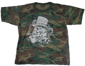 Camiseta vintage POISON 20 Years Tour 2006 música rock XXL camuflaje concierto - Imagen 1 de 7