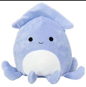 Squishmallow Stacy The Squid Soft Blue, NWT Plush 16 Inch - Picture 1 of 4