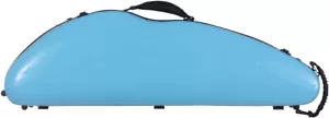 USA Fiberglas Geigenetui SafeFlight 4/4 M-Etui blau hell - Bild 1 von 12
