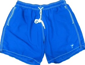 BUGATCHI LINED Mens SWIM SHORTS NAVY BLUE Sz 2X-LARGE, XXL - Picture 1 of 6