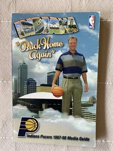 1997-98 Indiana Pacers NBA Basketball Media Guide - sehr guter Zustand! - Bild 1 von 4