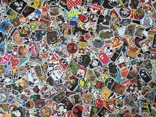 Lot 100 Random Vinyl Laptop Skateboard Stickers bomb Luggage Decals Dope Sticker