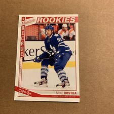 B99 2013/14 O Pee Chee Marquee Rookie #547 Mike Kostka Toronto Maple Leafs￼