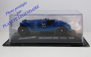 Miniature IXO Altaya 24h du Mans Delahaye 135S 1938 Echelle 1/43e NEUF