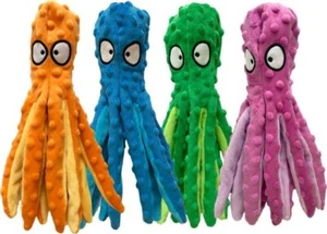 DOG & CO Crinkle Leg Octopus Large Dog Toy Soft Cuddly Crackle & Squeaky DT5145 - Picture 1 of 5