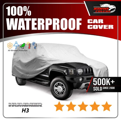 Hummer H3 6 Layer Waterproof Car Cover 2006 2007 2008 2009 2010 2011 2012 - Image 1 of 4