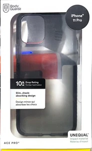 BodyGuardz - Ace Pro Cover For Apple - iPhone 11Pro - Smoke Black - Picture 1 of 3