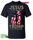 JESUS IS MY SAVIOR DONALD TRUMP IS PRESIDENT  2024 T-Shirt , Men's T-shirt