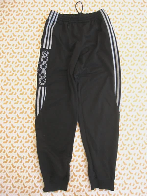 Pantalon Adidas Années 90'S  Survetement vintage Noir Homme - 168 / S - Photo 1/4