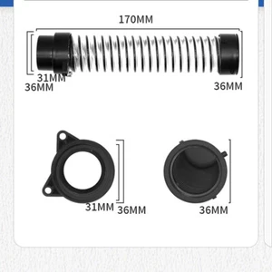 Hose Fittings Bendable Connectors Hose For Bissell Floor Scrubber 1st/2nd Gen - Picture 1 of 8
