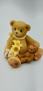 Cherished Teddies 202959 Lily catalog exclusive bear 1997 retired yellow flowers - Picture 1 of 12