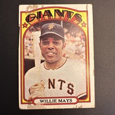 1972 Topps #49 Willie Mays Classic Vintage Card (See Pictures)