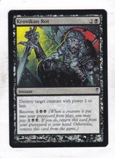 Magic: MTG: Coldsnap: Foil: Krovikan Rot