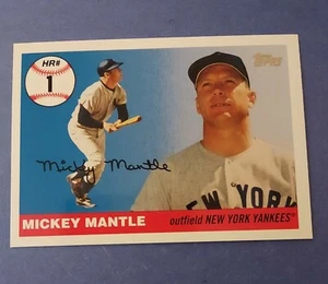 MICKEY MANTLE - 2006 TOPPS HOME RUN HISTORY HOMER #1 NEW YORK YANKEES MHR1 - Picture 1 of 2