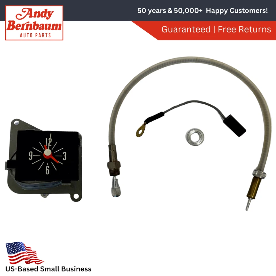 1968 Dodge Polara Monaco Dashboard Clock Package 2889618 NOS - Image 1 of 4