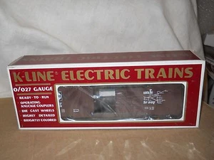 O/O27 Gauge: K-Line K-64239 ATSF Classic Boxcar #9 San Francisco - Picture 1 of 8