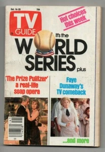 TV Guide Magazine October 14 1989 World Series Faye Dunaway Chynna Phillips - Picture 1 of 4