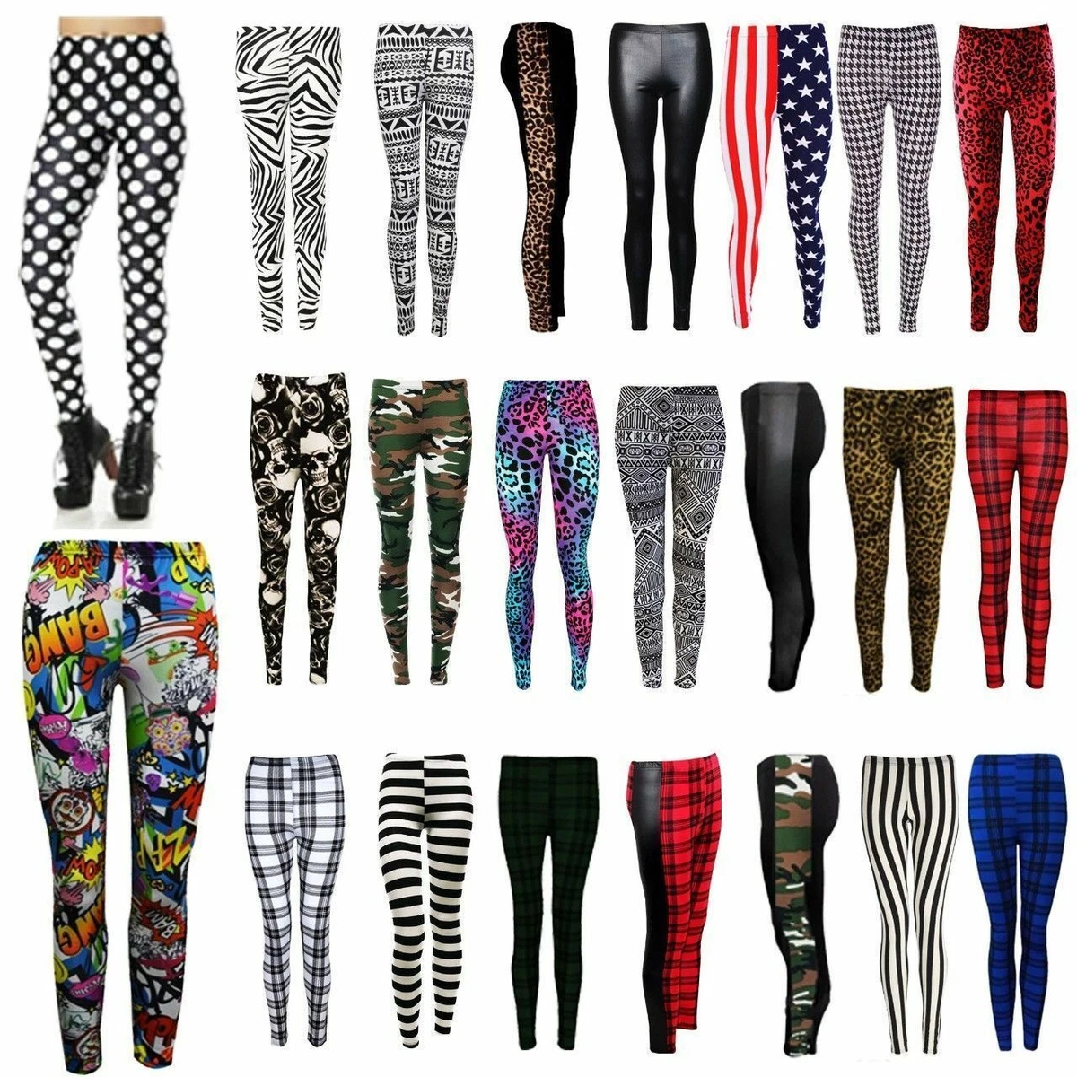 Legging Simply Basic Para Niña Con Glitter Elástico En Cintura Azul Talla 2