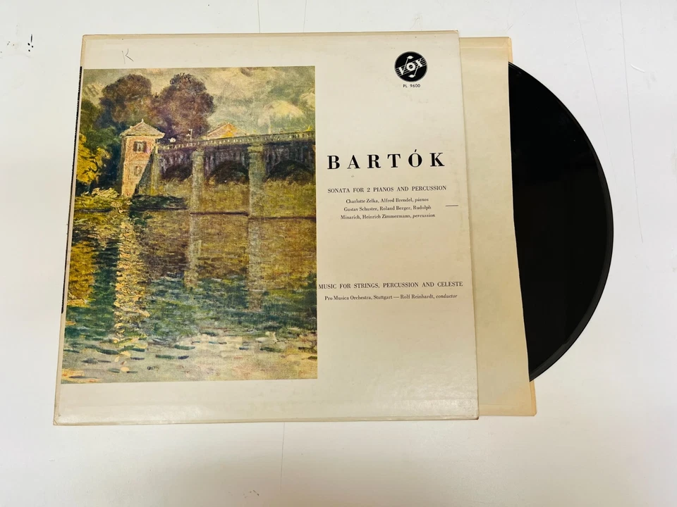 RHEINHARDT - BARTOK music for 2 pianos & percussion - VOX PL9600 - LP EXCELLENT - Image 1 of 1