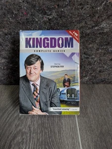 Kingdom: Complete Series BBC (DVD, 2012, 8-Disc Set) Starring Stephen Fry Reg. 1 - Foto 1 di 3