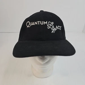 James Bond 007 Quantum of Solace Black Strapback ATT Headwear Hat Cap 2008 - Bild 1 von 9