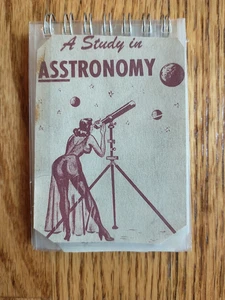 Vintage 1940s Cards - A Study In ASStronomy Pinup Dessous Nude Women Risqué - Bild 1 von 12
