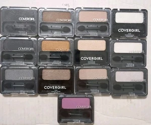Covergirl  eye enhancer SINGLES  eyeshadow, Assorted Shades, LOT OF 13 - Picture 1 of 1