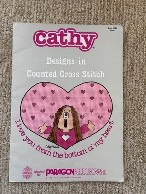 Counted Cross Stitch "Cathy" Multiple Patterns - Image 1 of 4