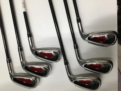 TaylorMade Burner Super Launch Iron Set 5-9 + Pw FUBUKI 50 Flex-S 6 pezzi RH ... - Immagine 1 di 4