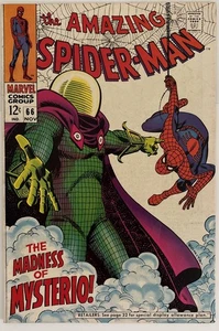 Amazing Spider-Man Silver Age 66 Sehr guter Erhaltungszustand - Mysterio App 1968 John Romita Sr High Grade - Bild 1 von 3
