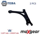 72-5537 LH RH TRACK CONTROL ARM PAIR FRONT MAXGEAR 2PCS FOR AUDI TT,A3,8N3,8N9